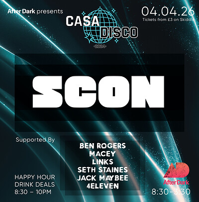 Casa Disco Presents....SCØN w/ Residents - House & Disco at After Dark