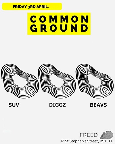 Common Ground Presents...SUV w/ Beavs. & Diggz at After Dark