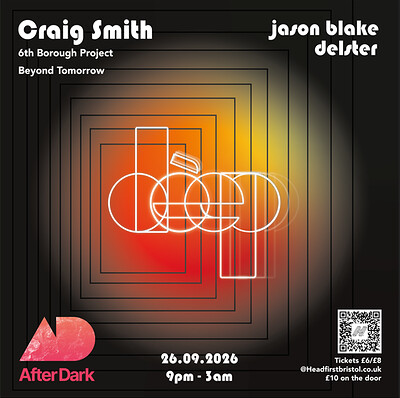 Dèep Bristol presents CRAIG SMITH at After Dark