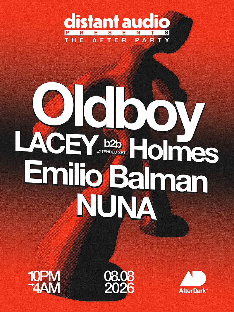 Distant Audio Presents: The After Party with Oldboy at After Dark