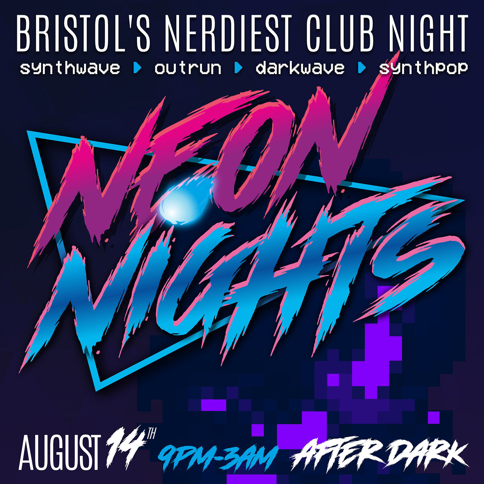 Neon Nights Bristol nerdiest clubnight at After Dark