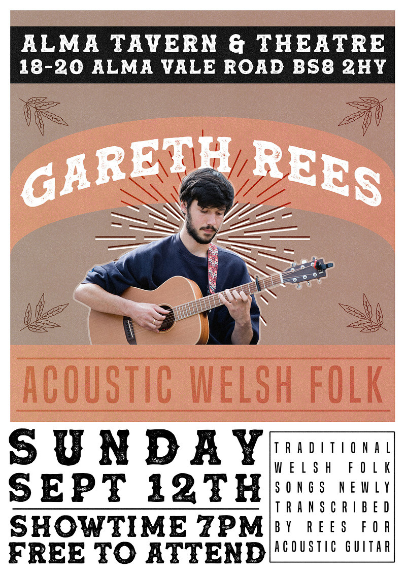 Gareth Rees at Alma Tavern & Theatre