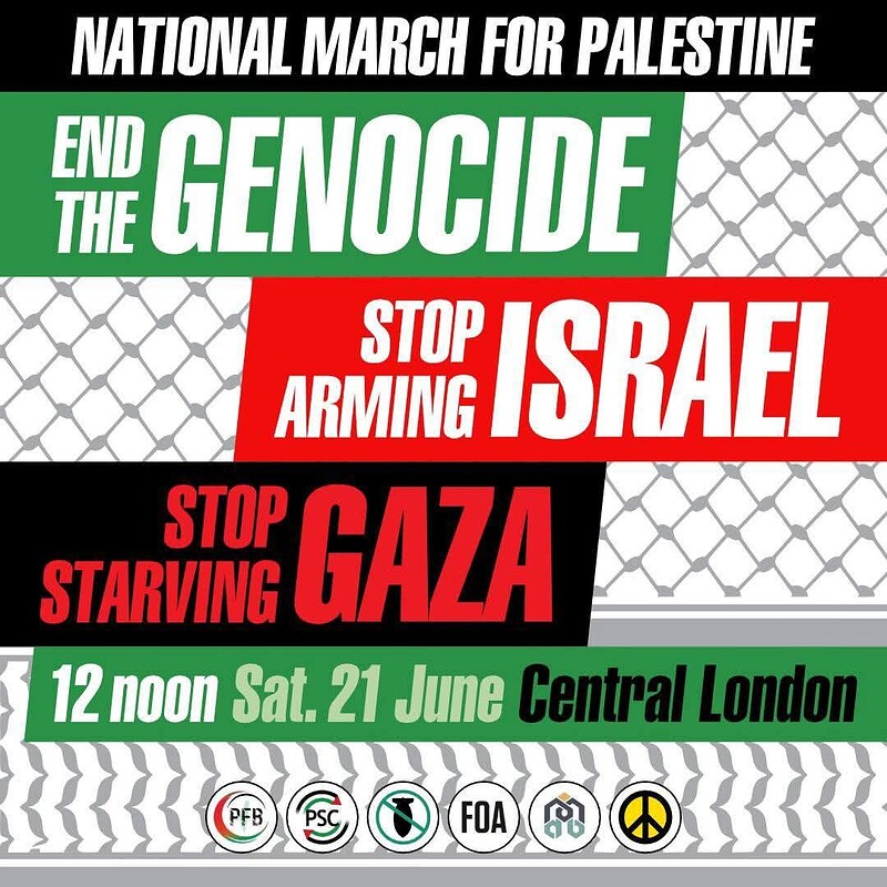 NATIONAL DEMO FOR PALESTINE - COACH TICKETS at Anchor Road Bristol