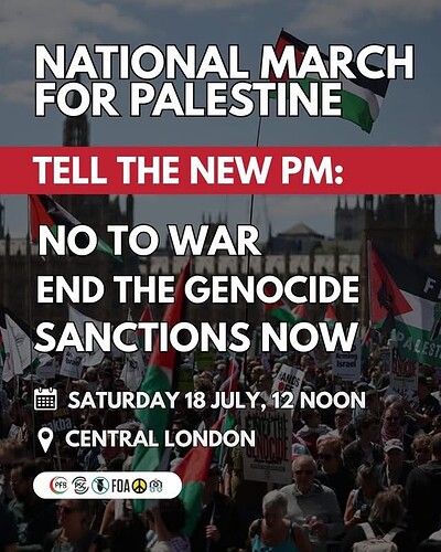 Bristol & WSM coaches to National Demo for Palestine at Anchor Road