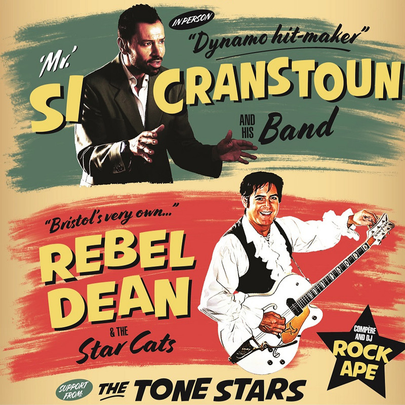 Si Cranstoun and Rebel Dean at Anson Rooms