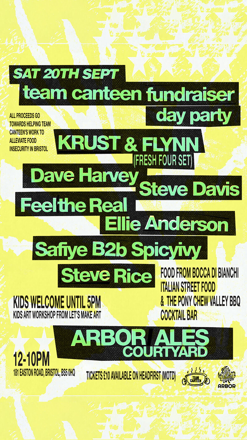 Team Canteen Fundraiser at Arbor Ales Courtyard
