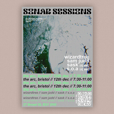 Wizardree, Sam Judd, Sask & S.O.A at Arc Bristol