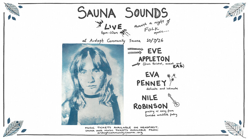 Sauna Sounds : Eve Appleton & Friends at Ardagh Community Sauna