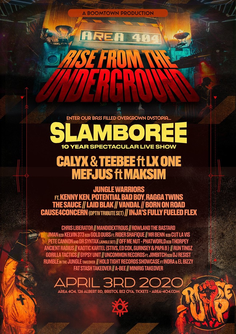 Rise From The Underground at Area 404