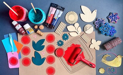 A Handmade Christmas: Festive Printmaking and Brass Decorations at Arnolfini