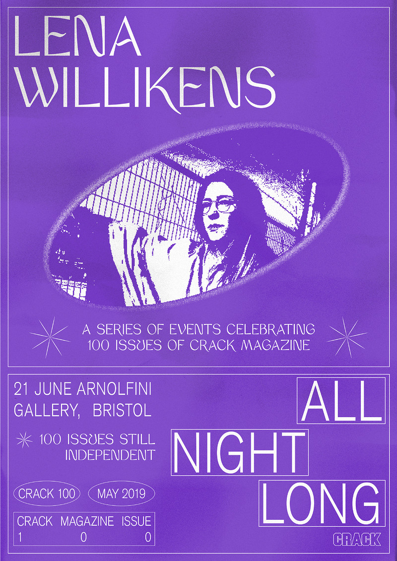 Crack 100: Lena Willikens all Night Long at Arnolfini