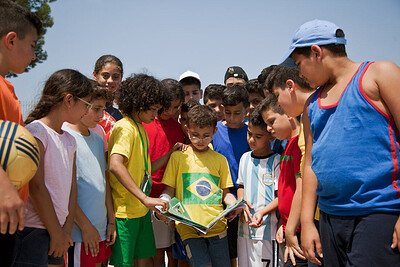 Family Shorts & Dabke performance at Arnolfini