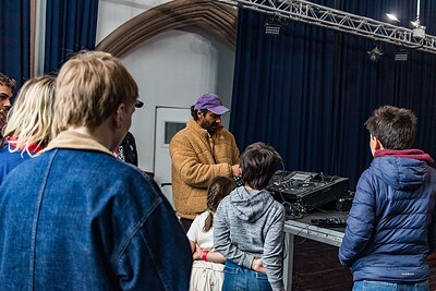 Introduction to DJing with Indian Man: ages 8-12 at Arnolfini