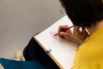 Online Portrait Club 6-8pm at Arnolfini
