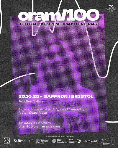 Oram/100: workshops with Saffron Records at Arnolfini