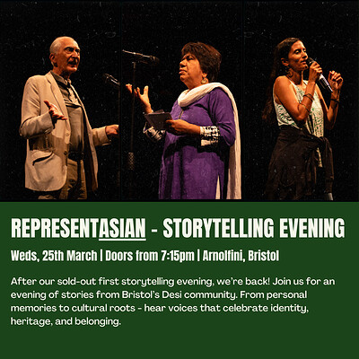 RepresentAsian Storytelling Evening at Arnolfini