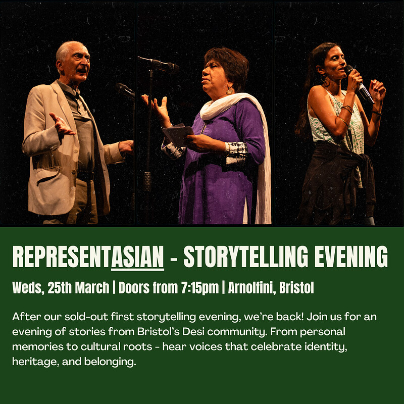 RepresentAsian Storytelling Evening at Arnolfini