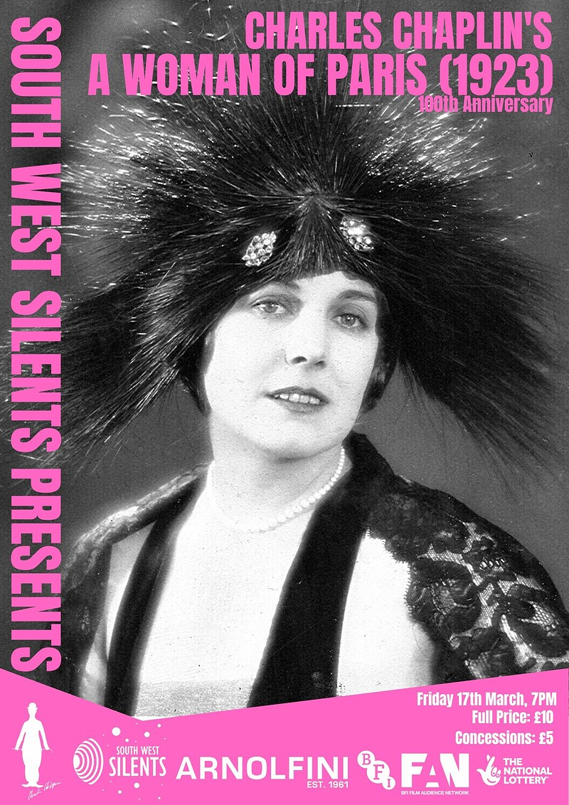 South West Silents - A Woman of Paris at Arnolfini