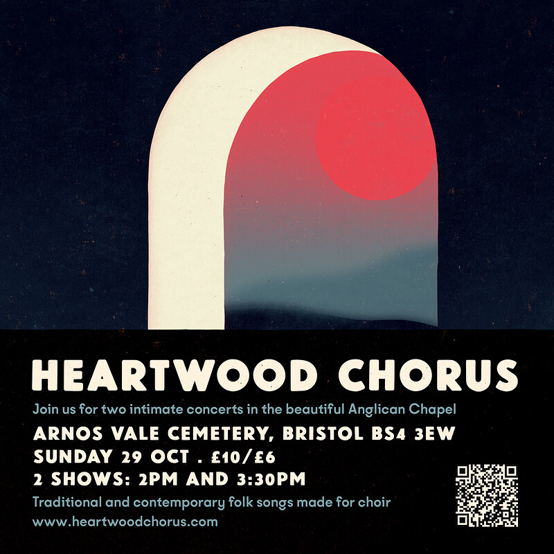 SOLD OUT Heartwood Chorus / Arnos Vale 2pm at Arnos Vale Cemetery