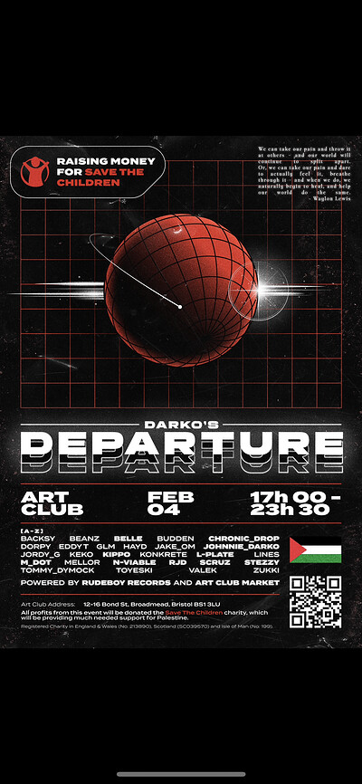 Darko’s Departure at Art Club