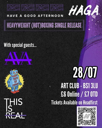 Have A Good Afternoon Single Release at Art Club