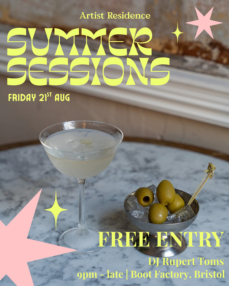 Summer Sessions at Artist Residence: House, Disco, Funk & Soul✨ at Artist Residence Bristol