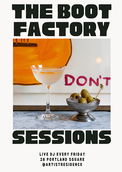 The Boot Factory Sessions at Artist Residence