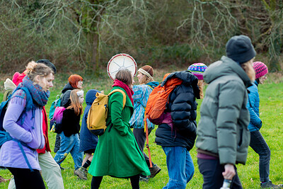 Imbolc Singing Walk with Julia Turner and Rachael Dadd at Ashton Court