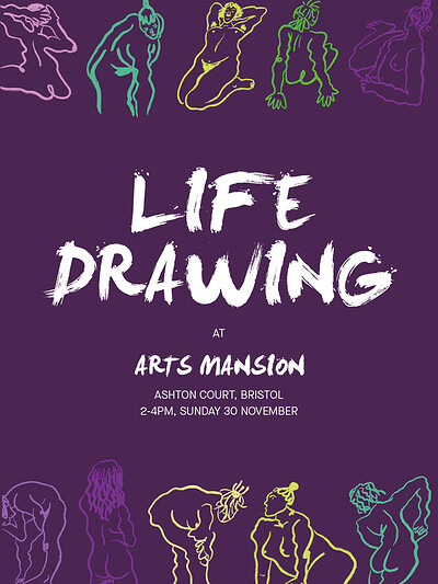 Life Drawing at The Arts Mansion at Ashton Court