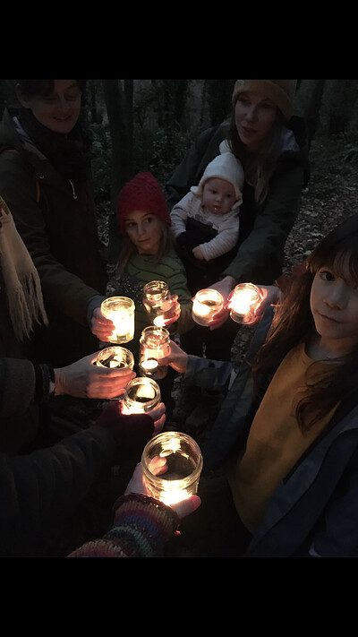 Winter Solstice Singing Walk with Julia Turner and Rachael Dadd at Ashton Court