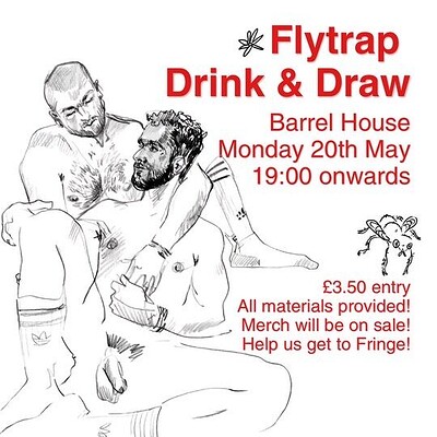 Flytrap Drink n Draw at Barrel House