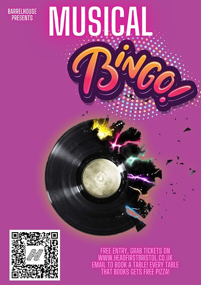 Musical Bingo at Barrelhouse