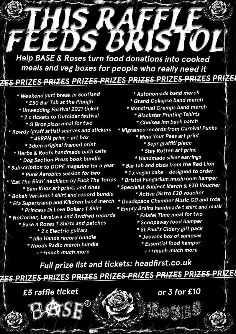 THIS RAFFLE FEEDS BRISTOL at BASE