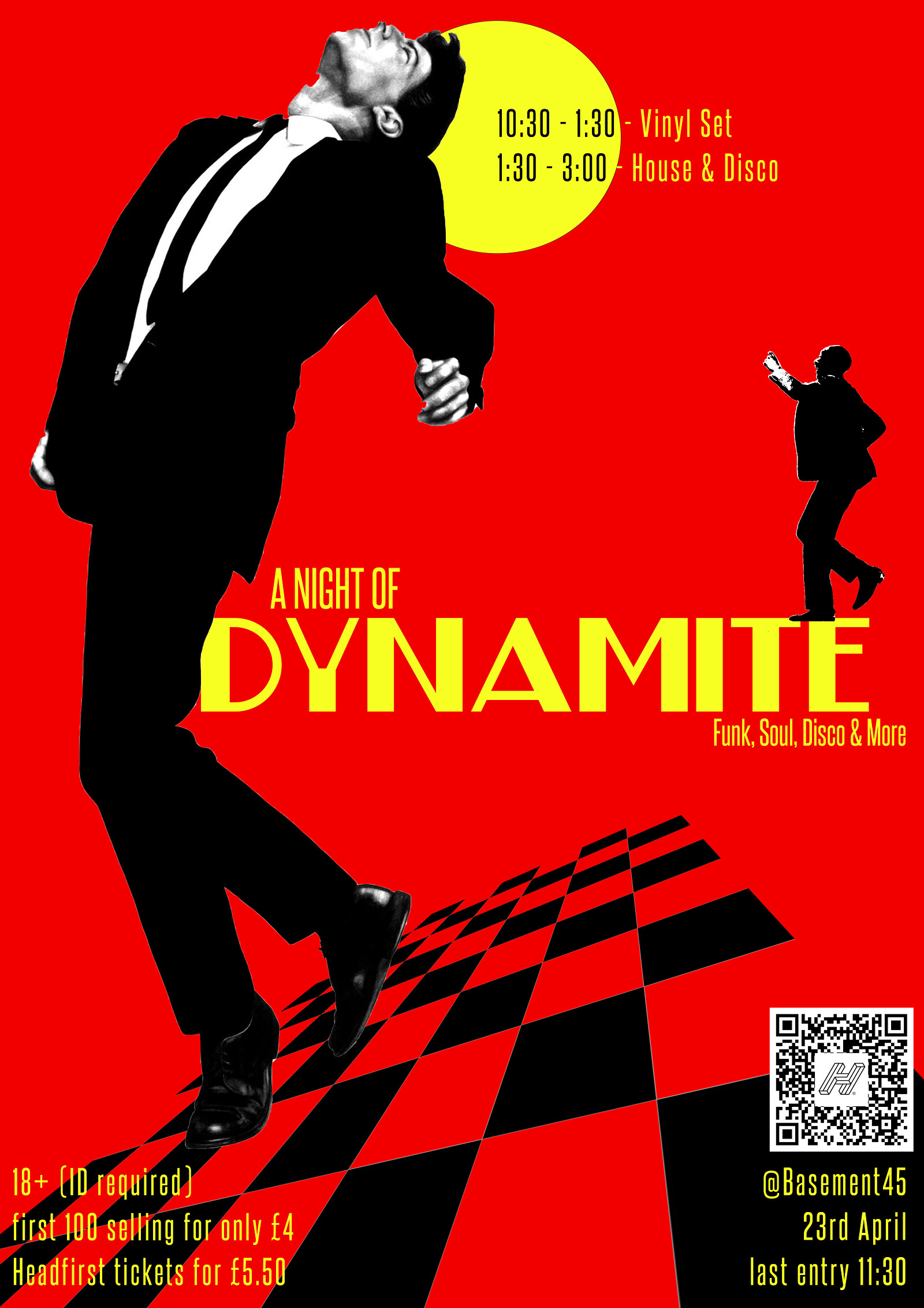 A Night Of Dynamite at Basement 45