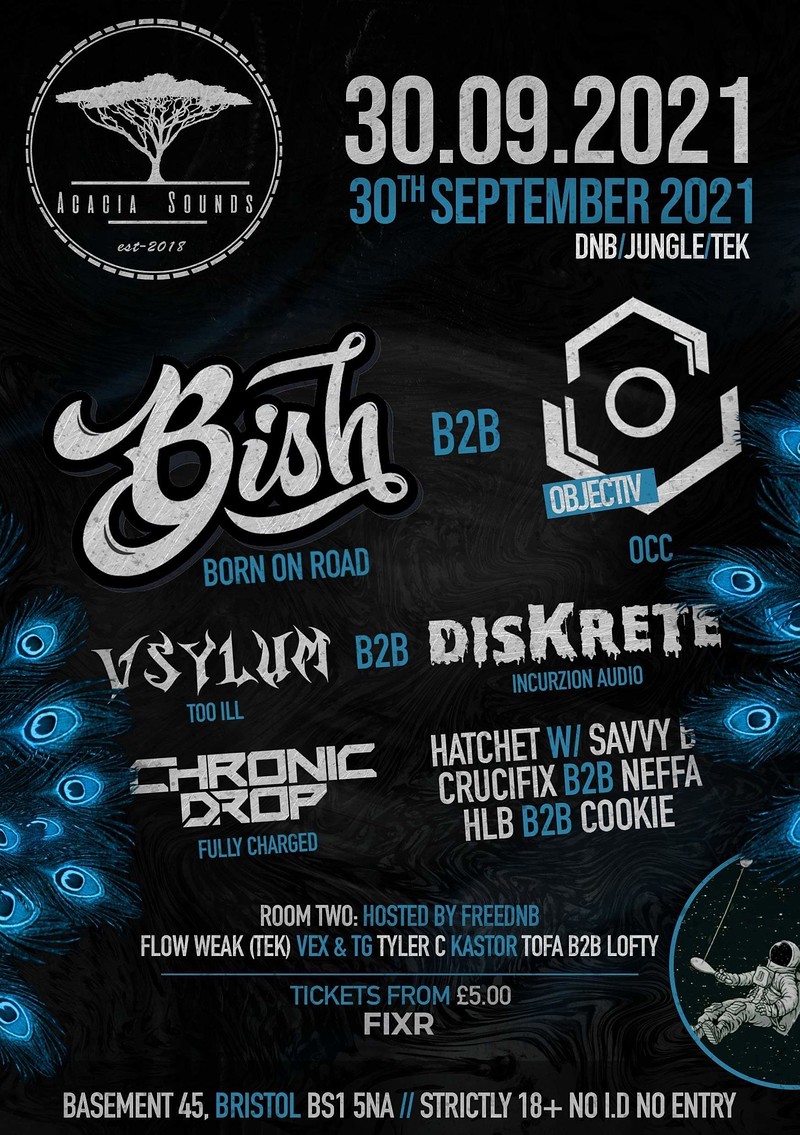 Acacia Sounds x FDNB - Bish b2b Objectiv at Basement 45