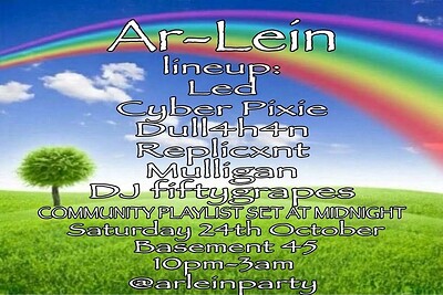 Ar Lein @Arleinparty at Basement 45