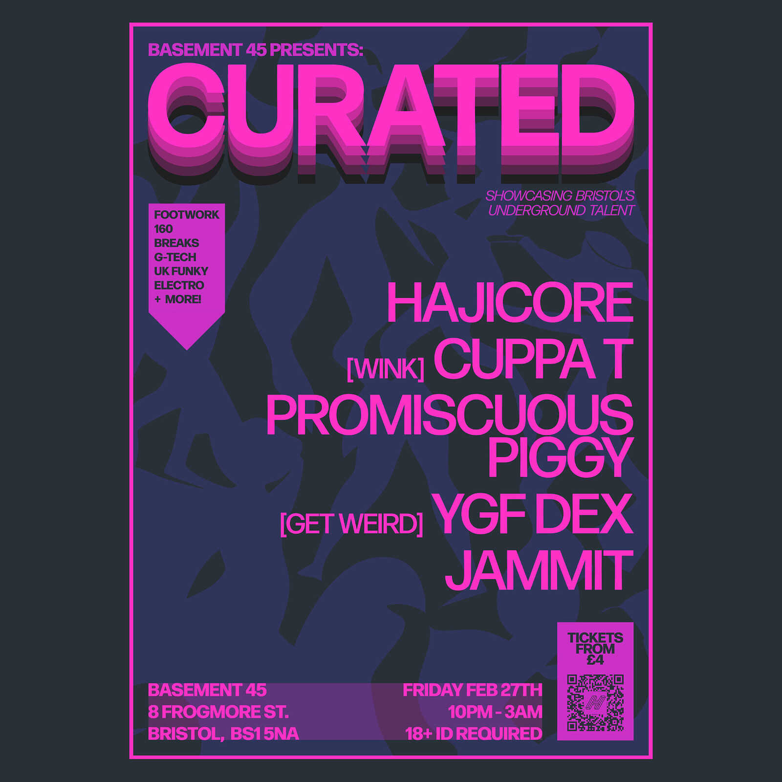 Basement 45 Presents: CURATED at Basement 45