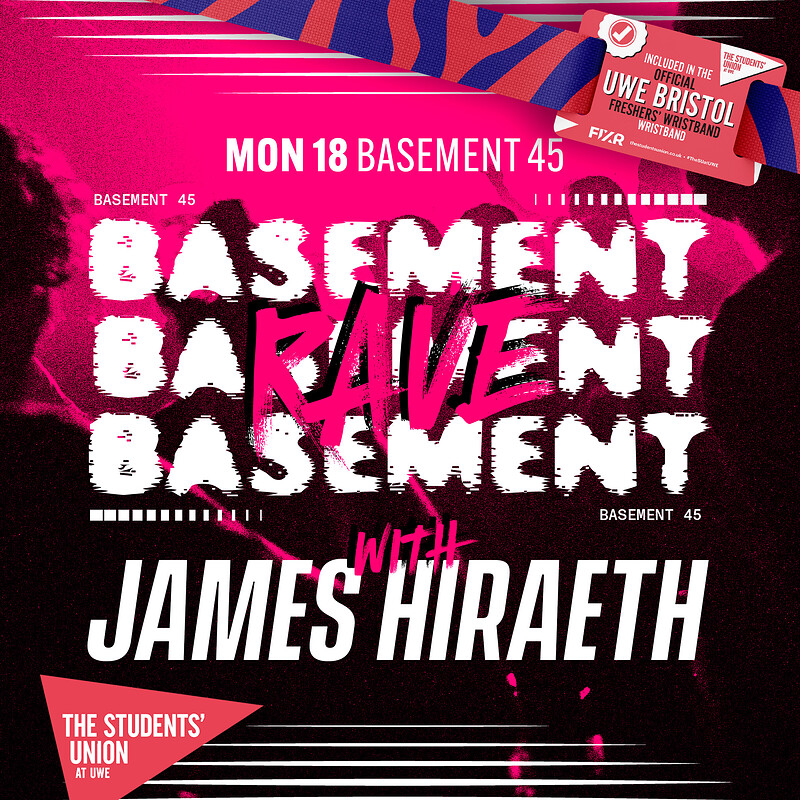 Basement Rave w/ James Hiraeth - SOLD OUT at Basement 45