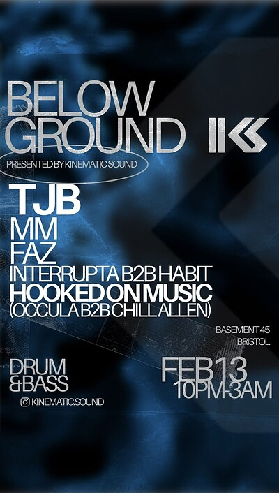 Below Ground at Basement 45