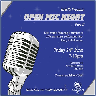 Open Mic Night II at Basement 45