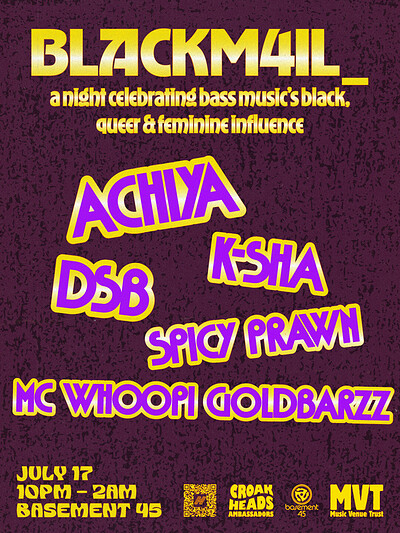 BLACKM4IL_ at Basement 45