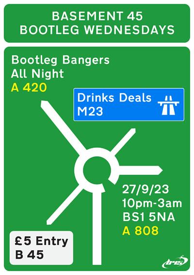 Bootleg Wednesdays #1 at Basement 45