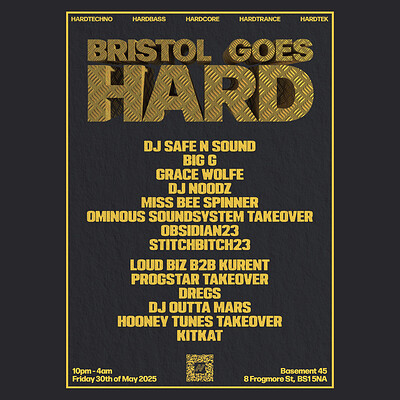 BRISTOL GOES HARD #4 at Basement 45