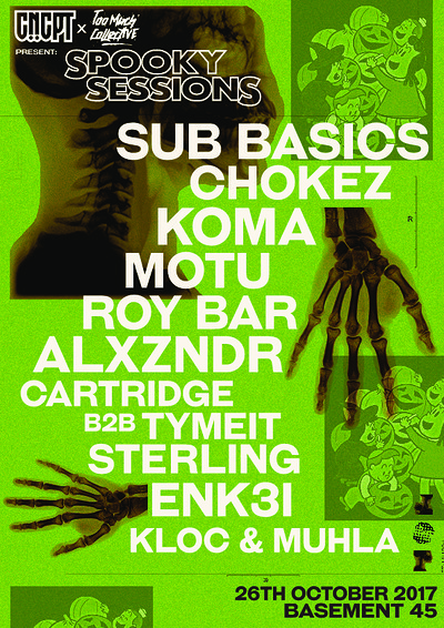 CNCPT X Too Much Collective Present at Basement 45