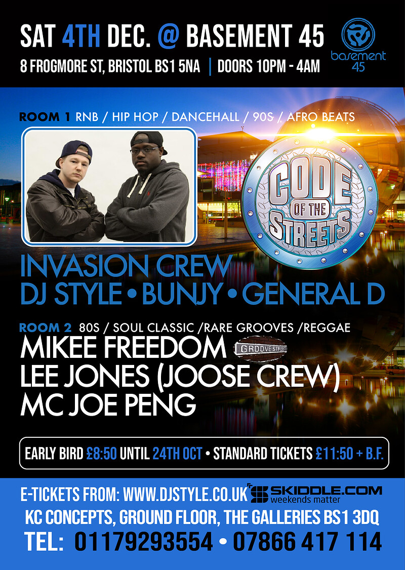 Code of the Streets at Basement 45