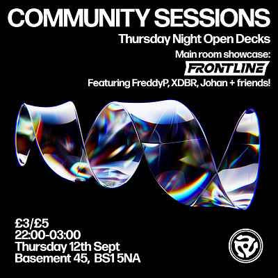 Community Sessions - Open Decks at Basement 45