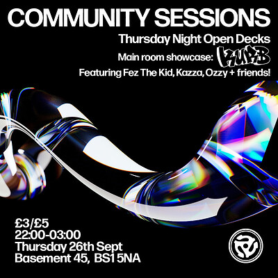 Community Sessions - Open Decks at Basement 45
