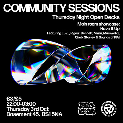 Community Sessions - Open Decks at Basement 45