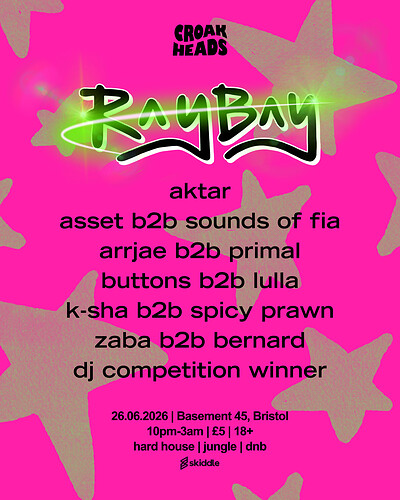 Croakheads does brat summer at Basement 45