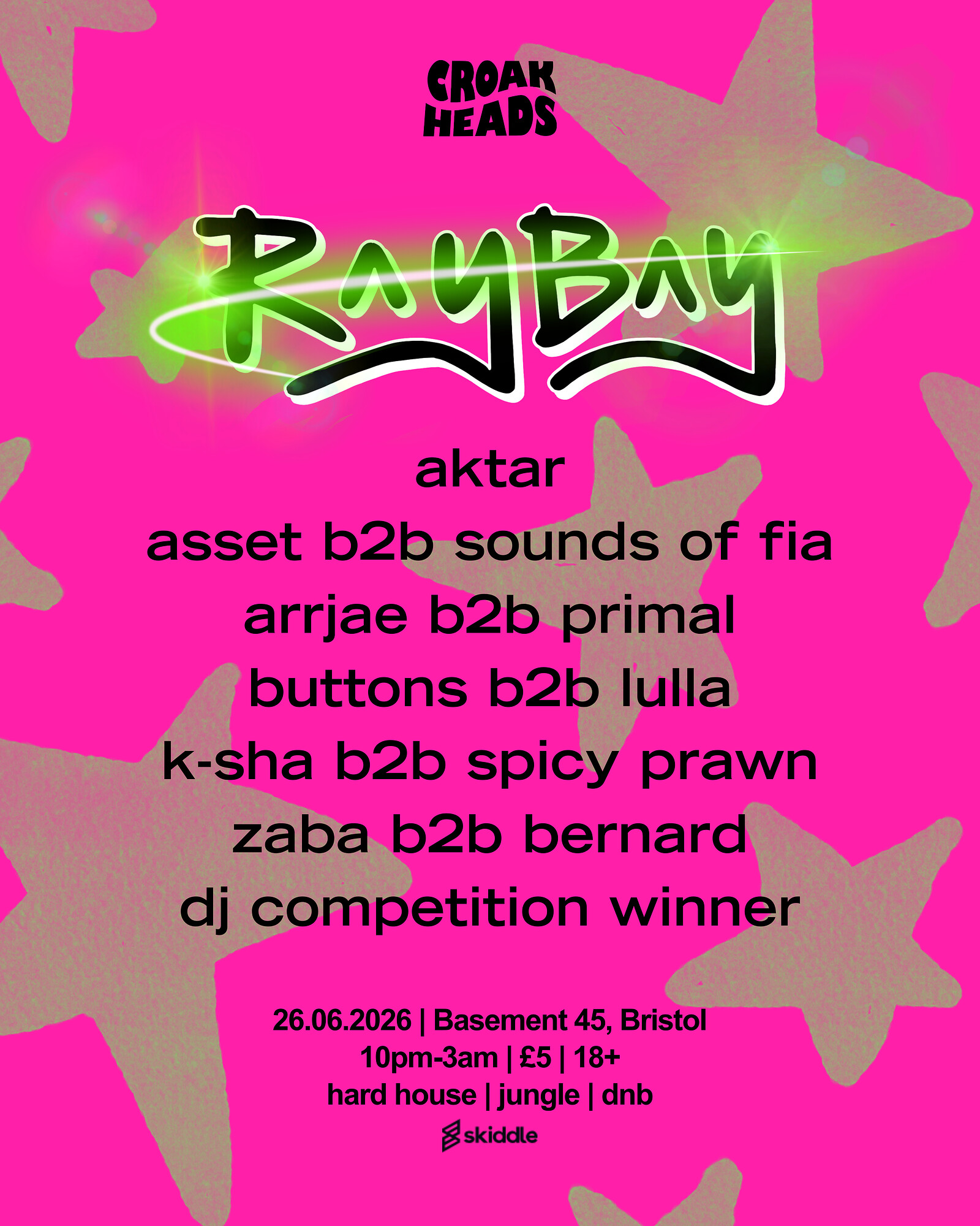 Croakheads does brat summer at Basement 45
